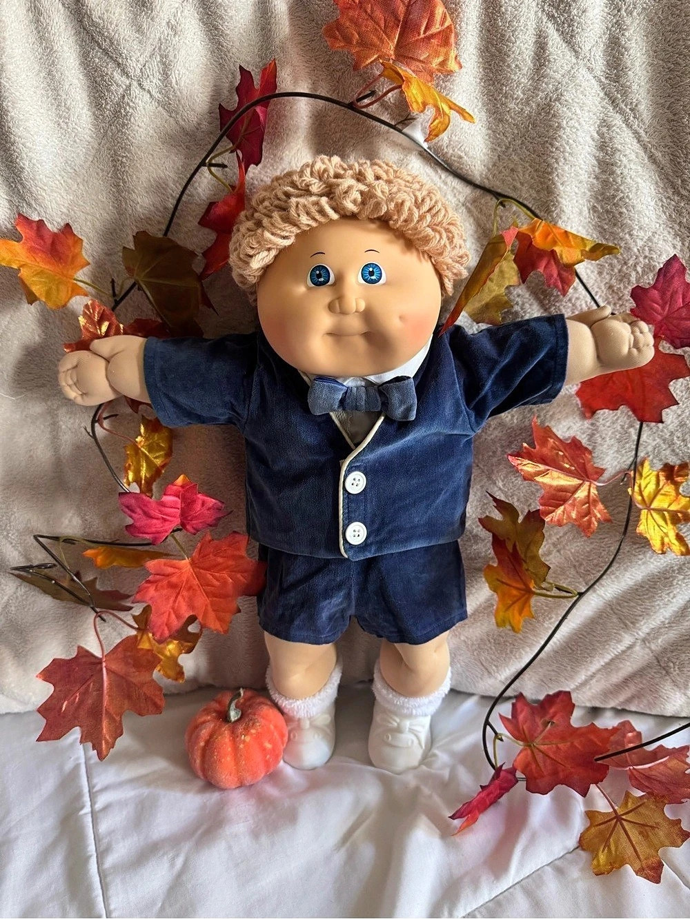 💗Cabbage Patch Kids Doll with CPK Velveteen outfit💗